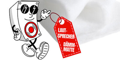Lautsprecher Dämmung