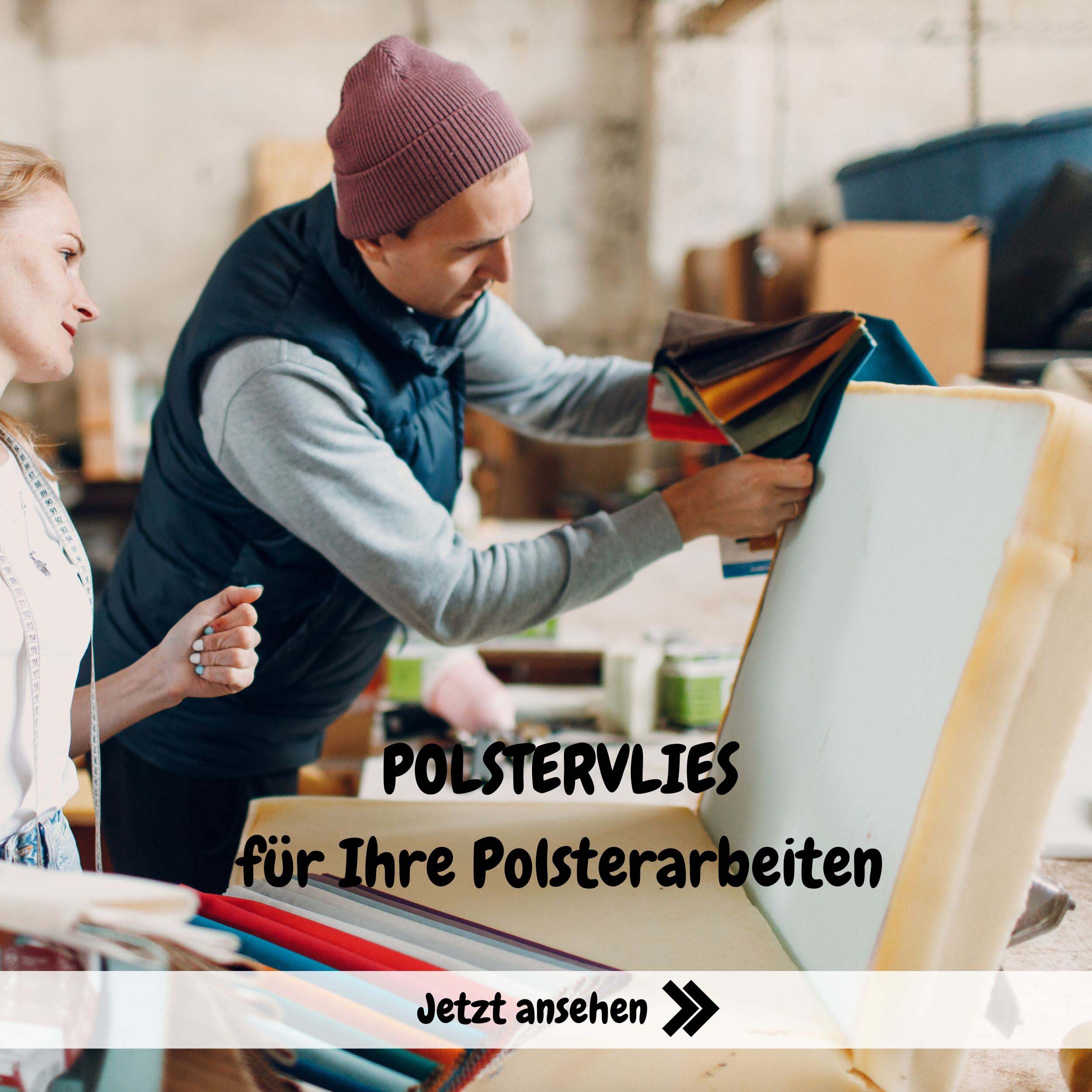 Polstervlies für Sofas, Stühle, Wohnwagen, Boote, Yachten und Dämmarbeiten