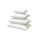 Baumwolle Kissen-Inlett Weiß 30 x 30 cm