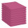 Baumwolle Bettlaken ohne Gummizug Klassische Betttücher Pink 240 x 250 cm