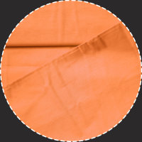 Baumwollstoff Meterware 50 x 240 cm Orange Einfarbig
