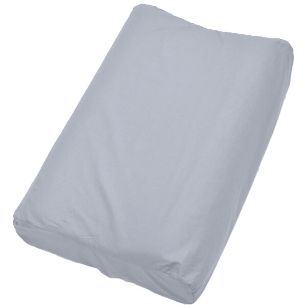 Nackenkissen Bezug 30 x 50 cm Grau Vollschutzbezug für Gesundheitskissen Nackenstützkissen