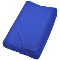 Nackenkissen Bezug 40 x 60 cm Blau Vollschutzbezug für Gesundheitskissen Nackenstützkissen
