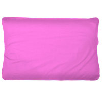 Nackenkissen Bezug 30 x 50 cm Pink Vollschutzbezug für Gesundheitskissen Nackenstützkissen