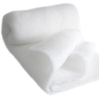 Volumenvlies 80g /m² 160 cm Breit 8mm dick Polstervlies Watte für Krabbeldecke Polsterwatte Vlieswatte Füllung